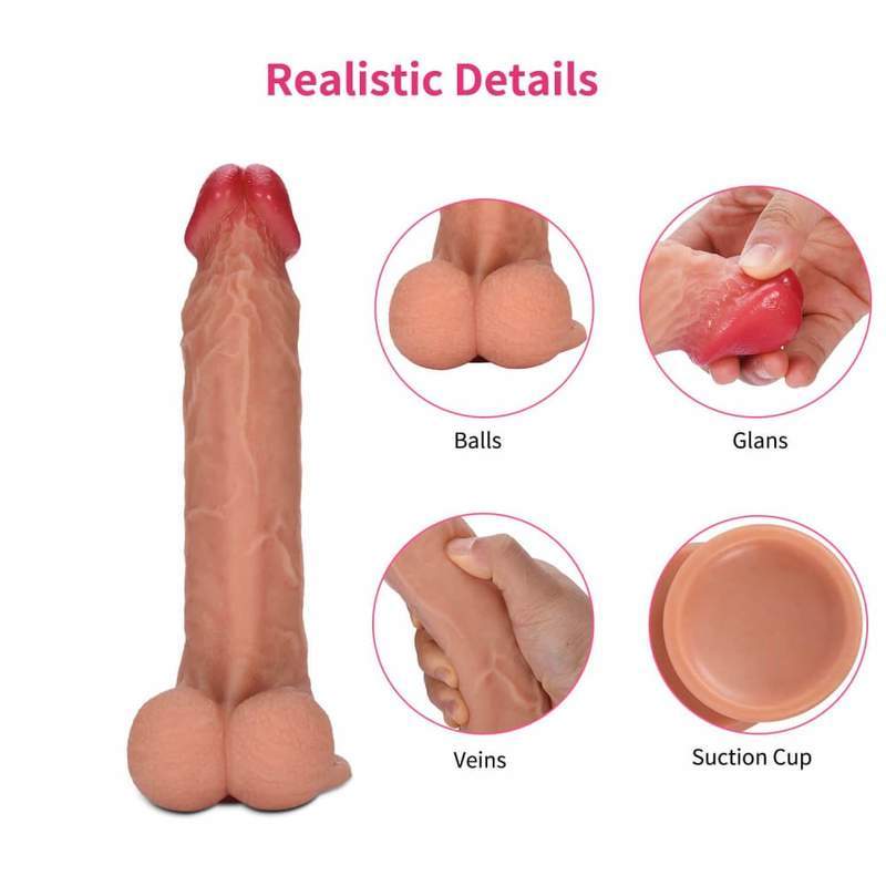 Happiness Provider 8 Inch Suction Cup Dildo, gallery view 3