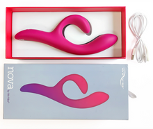 Load image into Gallery viewer, We-Vibe Nova 2 App Controlled Rechargeable Rabbit Vibrator
