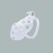 Load image into Gallery viewer, While Hole Cobra Chastity Cage Kit 1.77 To 4.13 Inches Long
