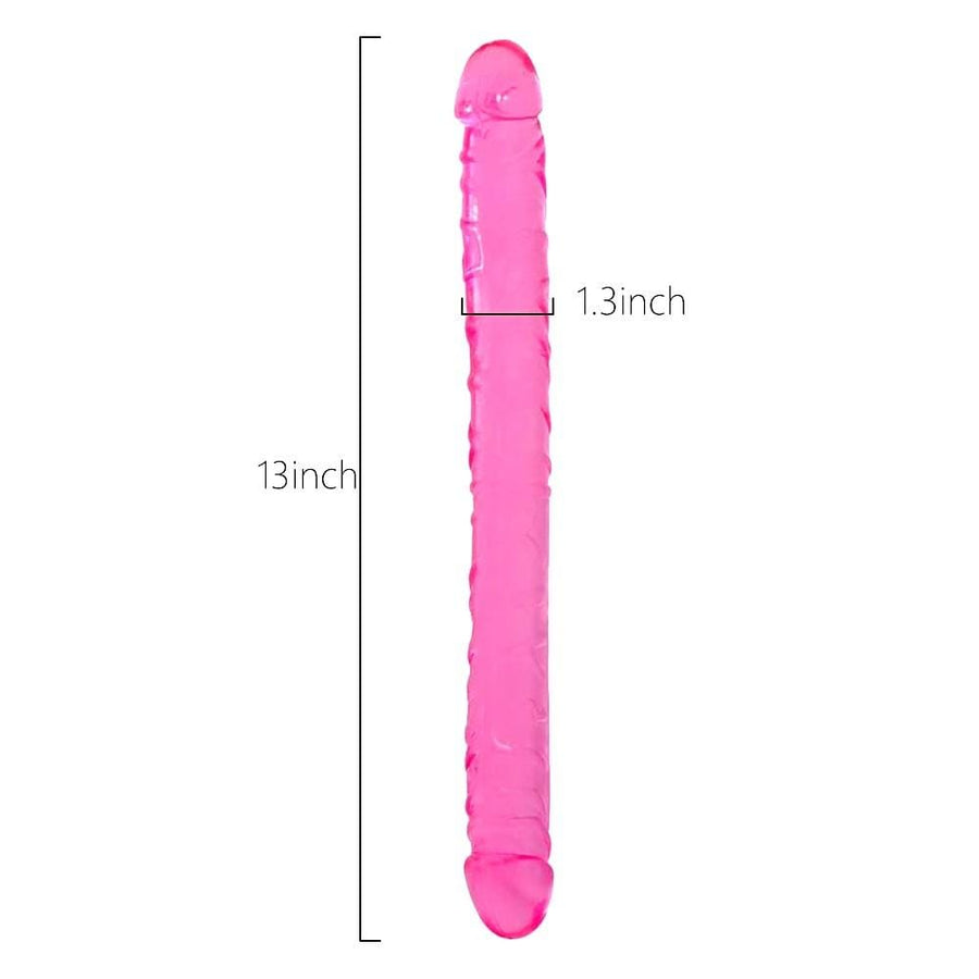 Sexy Double Ended Pink Dildo BDSM, gallery view 5