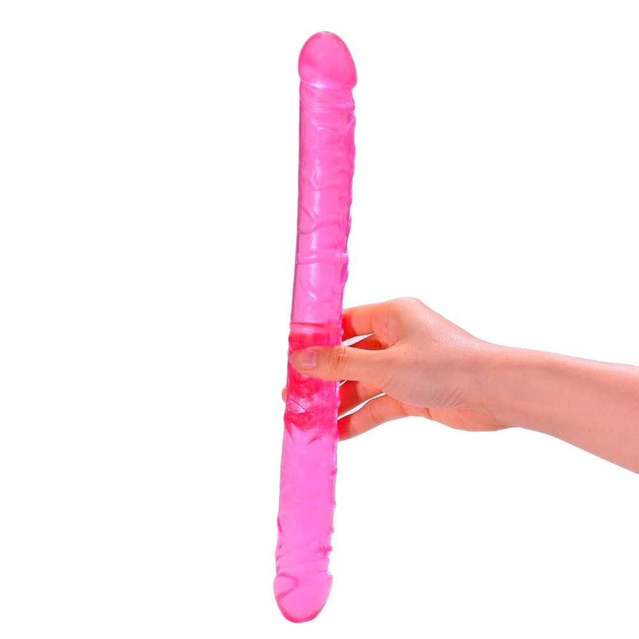 Sexy Double Ended Pink Dildo BDSM, gallery view 4
