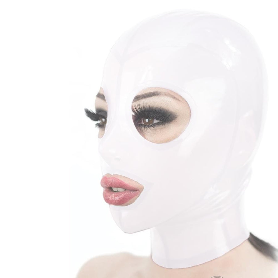 Handmade Natural Latex Sex Mask BDSM, gallery view 5