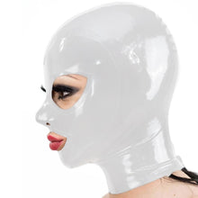 Load image into Gallery viewer, Handmade Natural Latex Sex Mask BDSM
