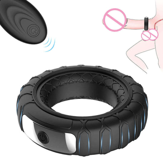Wireless Electric Waterproof Vibrating Cock Ring product view