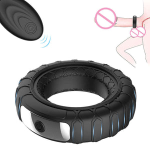 Wireless Electric Waterproof Vibrating Cock Ring