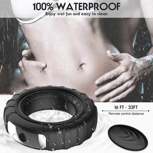 Wireless Electric Waterproof Vibrating Cock Ring