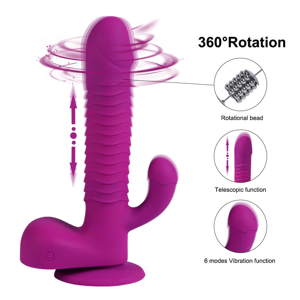 Kabelloser realistischer Dildo-Vibrator sissyloving Kabelloser realistischer Dildo-Vibrator sissyloving