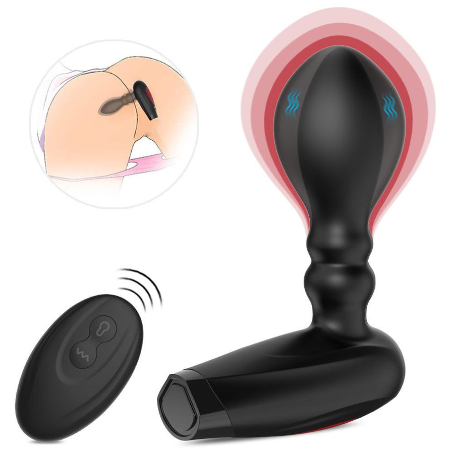 Remote Control Vibrator Inflatable Anal Plug, gallery view 5